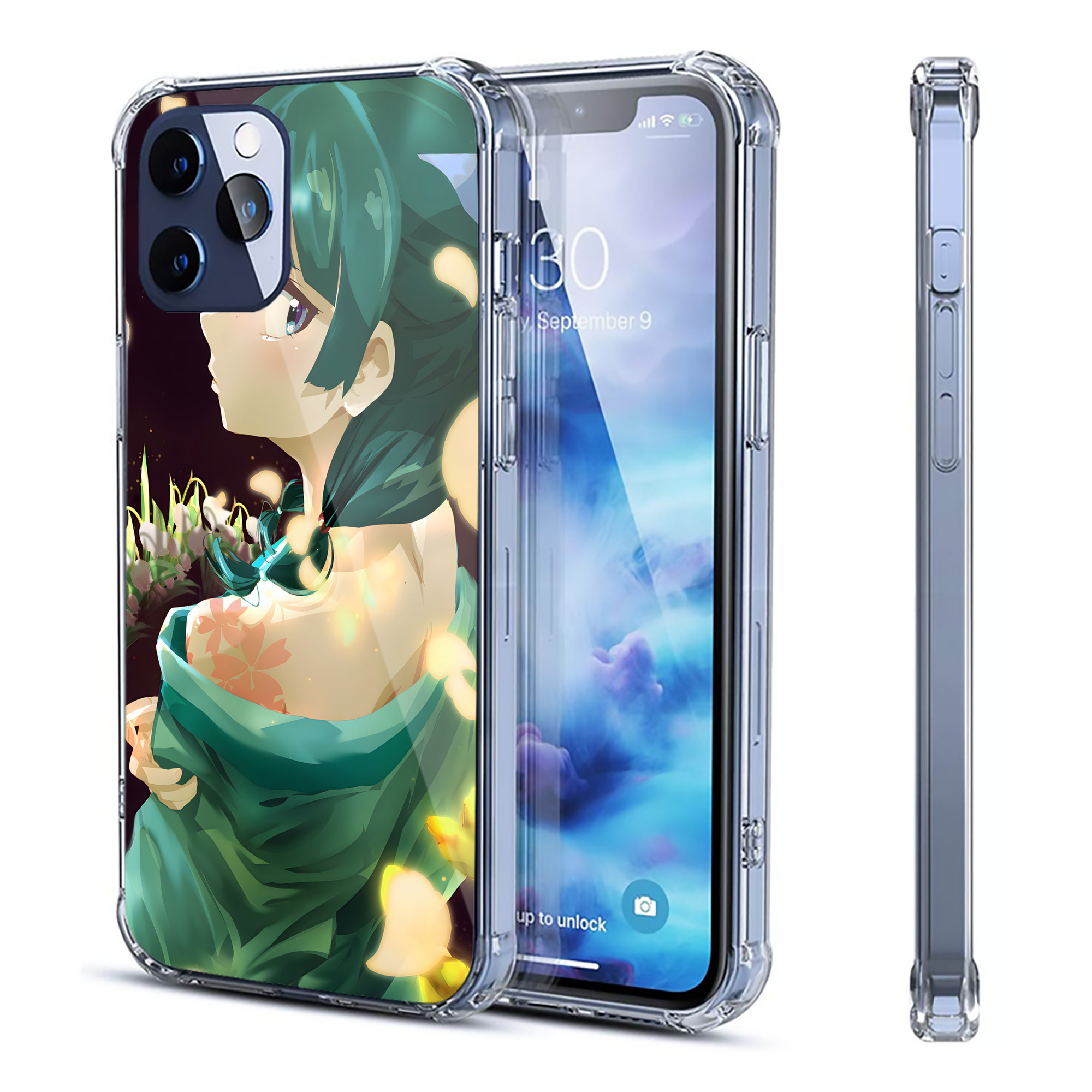 （画像用） 薬屋のひとりごと The Apothecary Diaries 【iPhone 12シリーズ対応】透明スマホケース（クリアソフトケース）